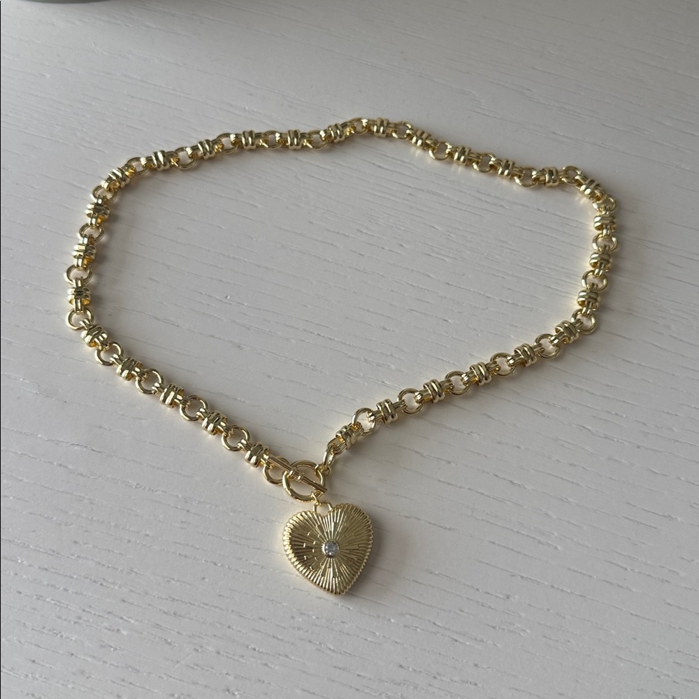 Chunky Toggle Heart Necklace Nordstrom